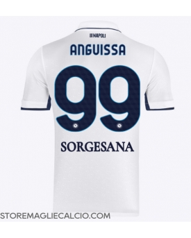 SSC Napoli Frank Anguissa #99 Maglia Gara Trasferta Repliche 2024-25 Maniche Corte